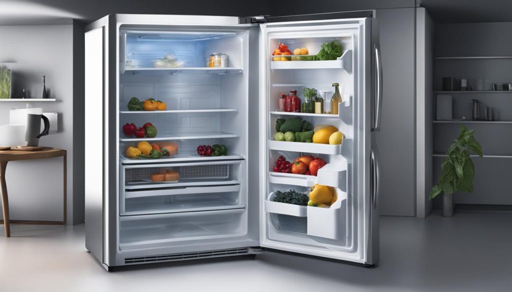 air circulation in a fridge